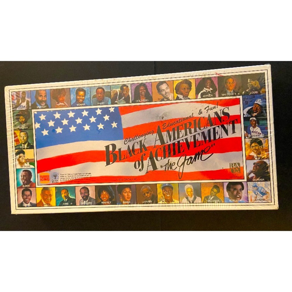 NWT “Black Americans of Achievement” the boardgame ⭐️Plastic sealed 1993 vintage